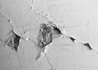 Pared vieja de concreto