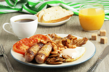 Classic English breakfast