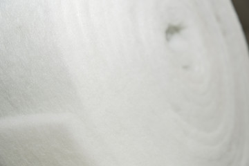 Roll with filter fabric.