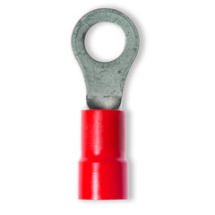 cosse ronde de couleur rouge