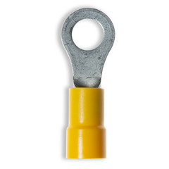 cosse ronde de couleur jaune