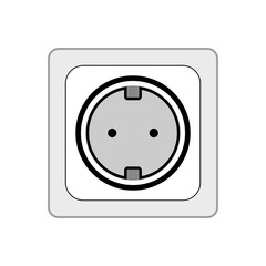 Socket vector icon