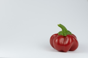 Red capsicum closeup