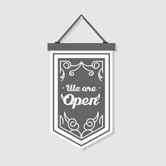 Vintage Decorative Open Sign For Store