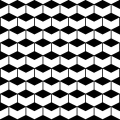 Seamless Pattern with Hexagons