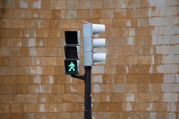 traffic light in the city