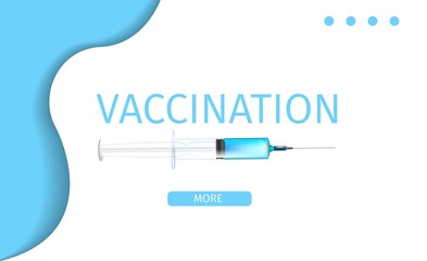 Vaccination Concept Main Webpage