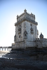 Fototapeta na wymiar belem tower in lisbon