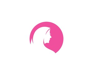 Obraz na płótnie Canvas Hijab logo vector