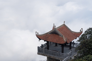 Naklejka premium Chinese style pavilion.