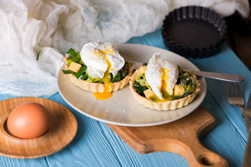 Perfect poached eggs 