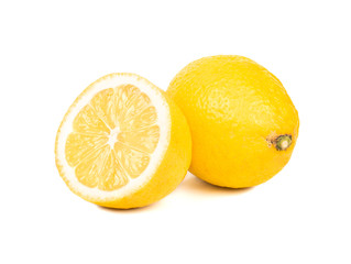 Lemon with half
