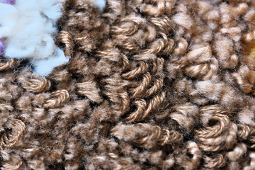 Element of hand-made embroidery