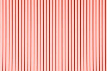 volumetric surfaces formed by extruded heart shape, february the 14th concept - beautiful red 3D Illustration of abstract background