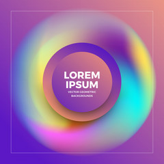 Background Geometric Fluid