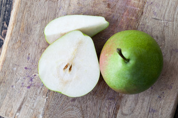 Beautiful juicy fresh pear