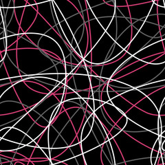 Seamless patterns with scribbles