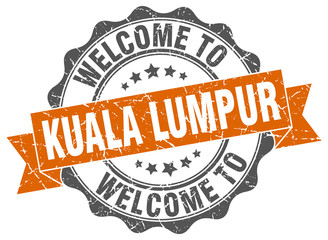 Kuala Lumpur round ribbon seal