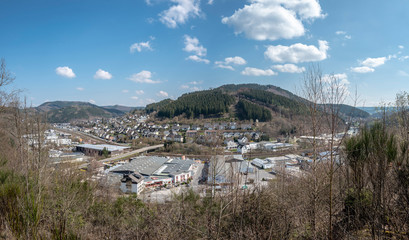 Industriegebiet Lennestadt von oben