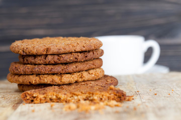 Delicious oatmeal cookies