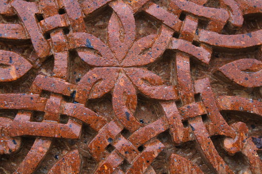 Armenian khachkar background