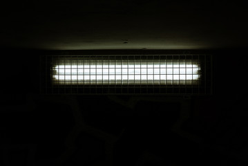  fluorescent lamp with gratings
