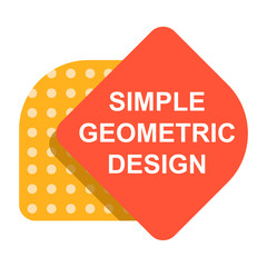 Minimalistic design, creative concept, modern diagonal abstract background Geometric element.