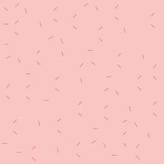 Pink Tiny Sprinkles Confetti Scattered in Random on Lighter Shade Backdrop Design business concept Empty copy space modern abstract background
