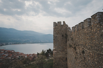 Obraz premium castle in Ohrid