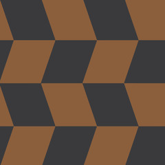 Seamless Slanting Squares in Brown and Gray Alternate Color Creating Depth Copy Space design Empty template text for Ad, promotion, poster, flyer, web banner, article