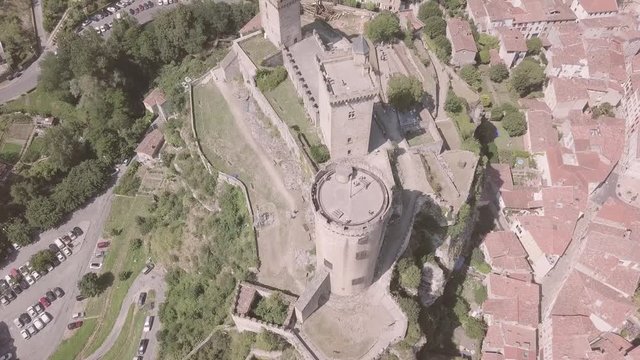 Foix aerial view
