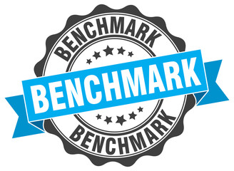 Fototapeta premium benchmark stamp. sign. seal