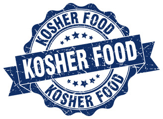Fototapeta premium kosher food stamp. sign. seal