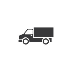 Fototapeta premium delivery truck icon
