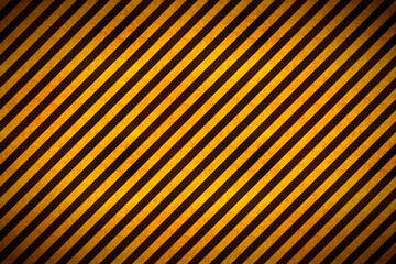 Warning yellow and black stripes with grunge texture, industrial background