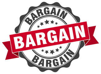Obraz premium bargain stamp. sign. seal