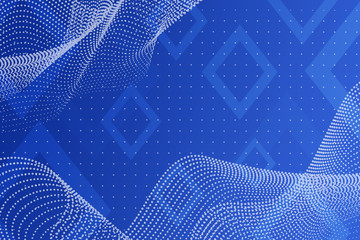 Naklejka premium abstract, blue, design, technology, line, illustration, digital, light, backdrop, wave, pattern, wallpaper, lines, computer, fractal, futuristic, motion, space, web, texture, curve, waves, art, color