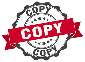 Obraz premium copy stamp. sign. seal