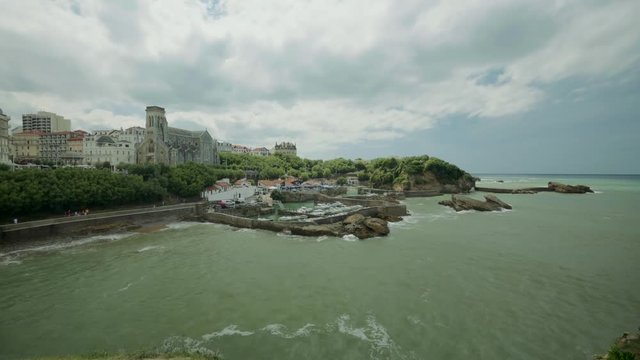 Biarritz panoramic view