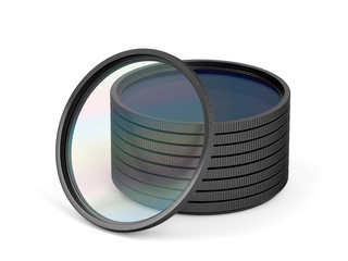 Stack with photographic filters