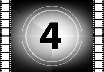 Fototapeta premium Countdown four