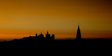 Toledo skyline.