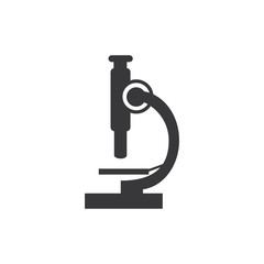 Microscope side view symbol