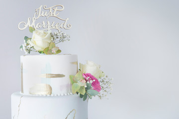 Wedding cake fondant