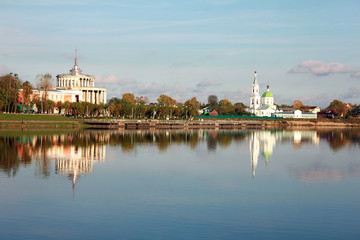 embankment in the city of Tver