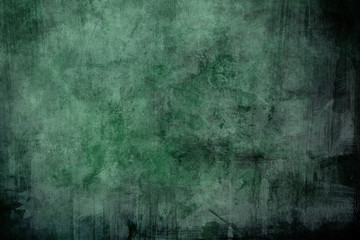 Green grungy distressed canvas bacground