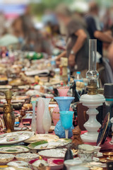 sunday flea market. Antique bazaar