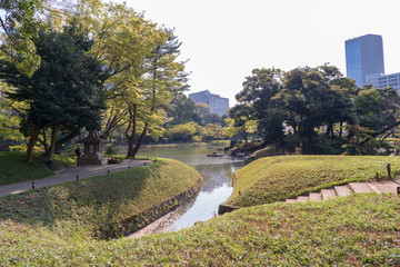 Obraz premium 春の小石川後楽園