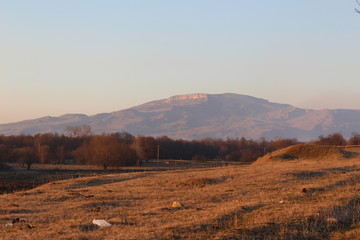 Obraz premium view of mountains
