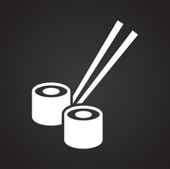 Japan culture related icon on background for graphic and web design. Simple vector sign. Internet concept symbol for website button or mobile app.